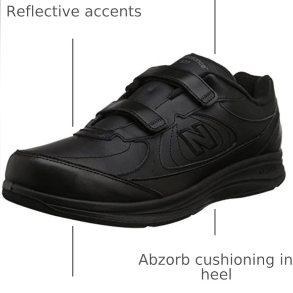 New Balance 577 VK Walking Cushion Shoes Velcro Hook-and-Loop Closure Men's 10 - Picture 2 of 10